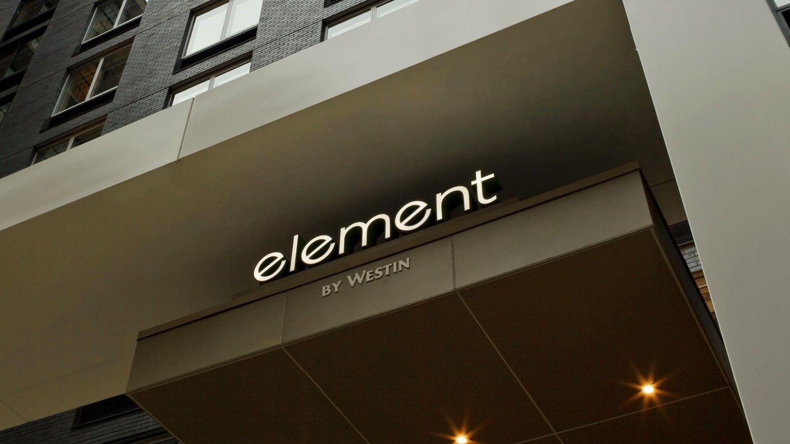 Отель Element Times Square West Нью-Йорк Экстерьер фото